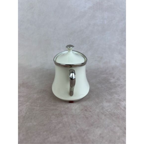 Vintage Lenox Moonspun Sugar Bowl - Picture 4 of 9